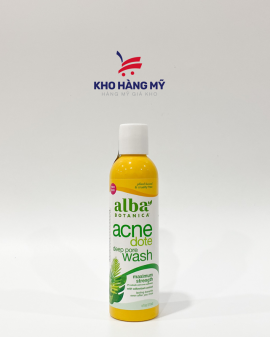 Sữa rửa mặt làm sạch sâu cho da mụn ALBA BOTANICA