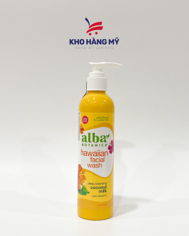 Sữa rửa mặt làm sạch sâu sữa dừa ALBA